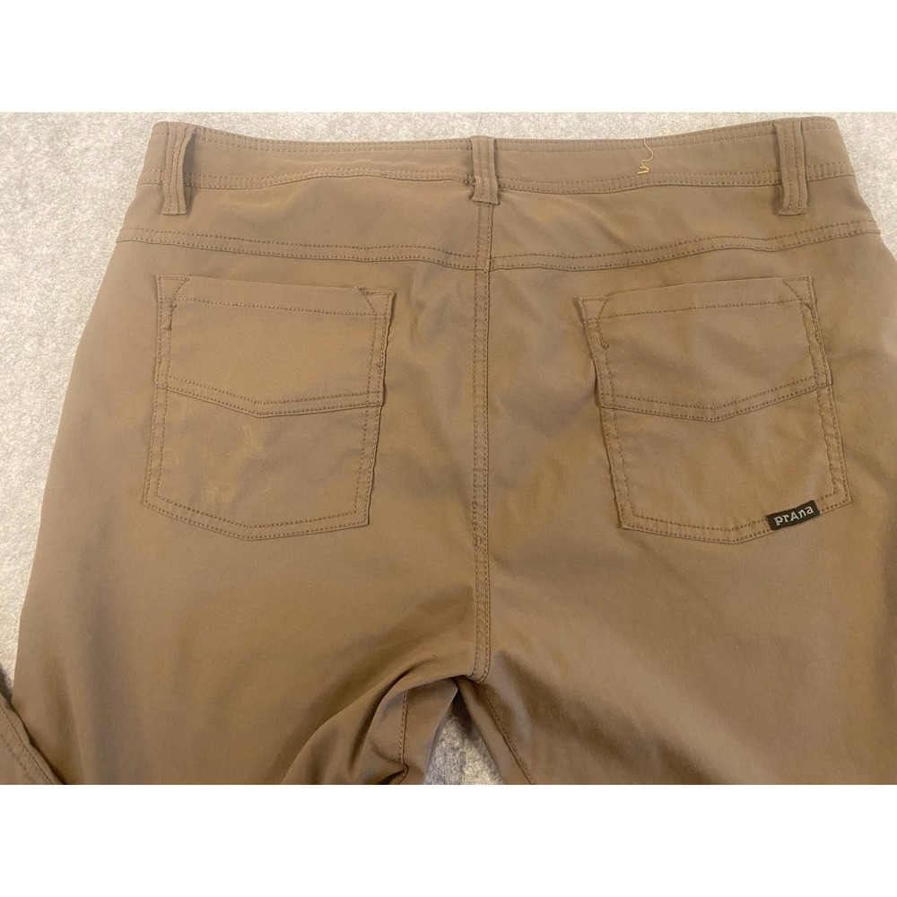 Prana Zion Slim Fit Tan Stretch Nylon Outdoor Hiking Pants Mens 36 - Picture 9 of 9